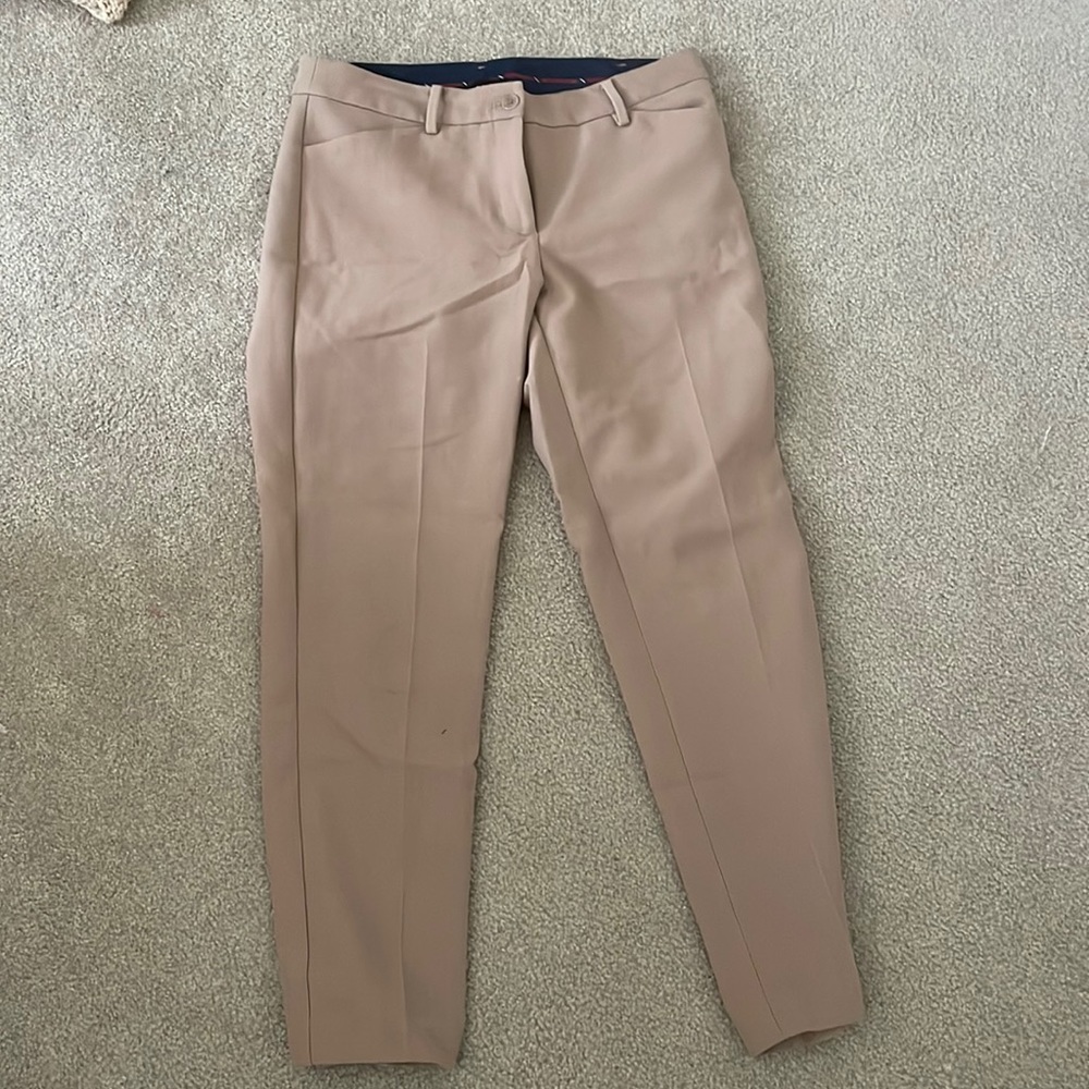 Talbots Brown Straight Leg Work Pants